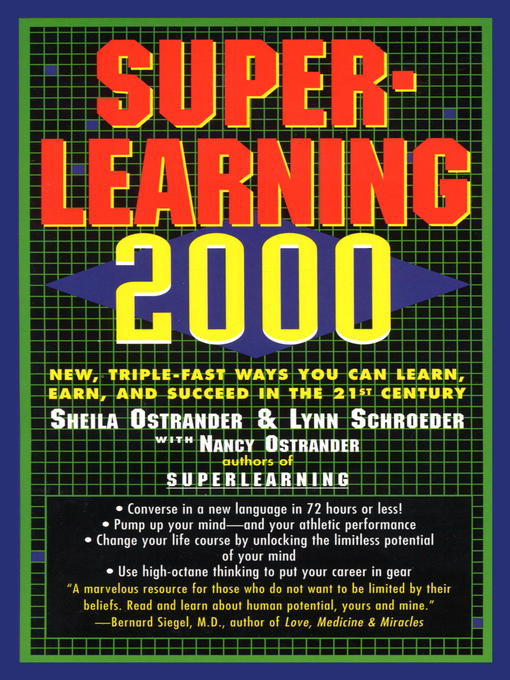 Title details for Superlearning 2000 by Sheila Ostrander - Available
